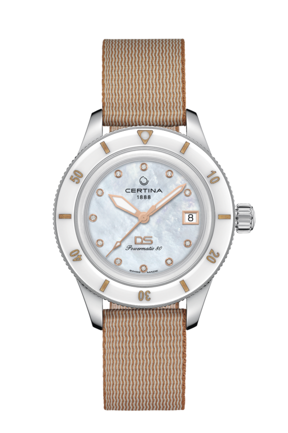 DS PH200M Automatic Mother of pearl 316L stainless steel 39mm - #0